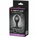Pretty Love BI-040096Q Czarny model nadmuchiwany, silikonowy, wodoodporny