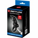 Pretty Love BI-210245 Czarny Pierścień Wibrujący Krolik 10 Trybow