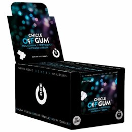 WUG GUM OFF - Gumy do żucia z melatoniną, melisą i tryptofanem 12x8szt
