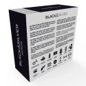 BLACK&SILVER Agron - pierścień silikonowy z pilotem WATCHME, czarny