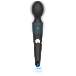 BLACK&SILVER Beck Wand 2w1 Masażer Fale Ciśnienia Silikonowy