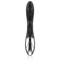 Black & Silver Kaleb Vibe dwusilnikowy model silikonowy 20 cm USB