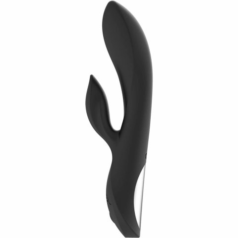 Black & Silver Kaultz Touch Control - wibrator silikonowy USB, wodoodporny
