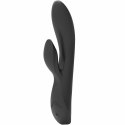 Black & Silver Kaultz Touch Control - wibrator silikonowy USB, wodoodporny