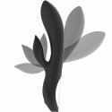 Black & Silver Kaultz Touch Control - wibrator silikonowy USB, wodoodporny