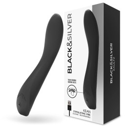 Black & Silver Kean Touch Control - silikonowy model z ładowaniem USB, wodoodporny