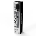 Black&Silver Dexter - Masażer Rożdżka 10 Trybow Silikon USB 30,6cm
