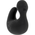 Black&Silver DuckyMania - silikonowa ładowalna miniaturowa maszyna intymna