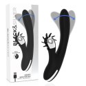 Black&Silver Grimm Wave - silikonowy model z funkcją fali i ładowaniem USB