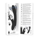 Black&Silver Grimm Wave - silikonowy model z funkcją fali i ładowaniem USB