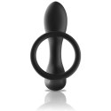 Black&Silver Model BS9229 Masażer zdalny silikonowy czarny średni