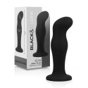 Black&Silver Sean Czarny Korek Anatomiczny Silikonowy Premium