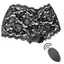Black&Silver Zara - Masażer zdalny z 10 trybami + majtki uniwersalne