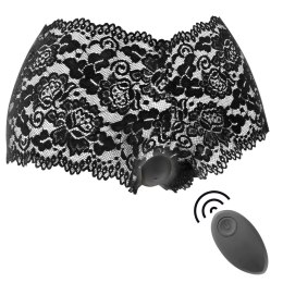 Black&Silver Zara - Masażer zdalny z 10 trybami + majtki uniwersalne