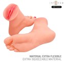 Intense Deep Touch Gabbie - anatomiczny model stopy, dwuczęściowy TPE