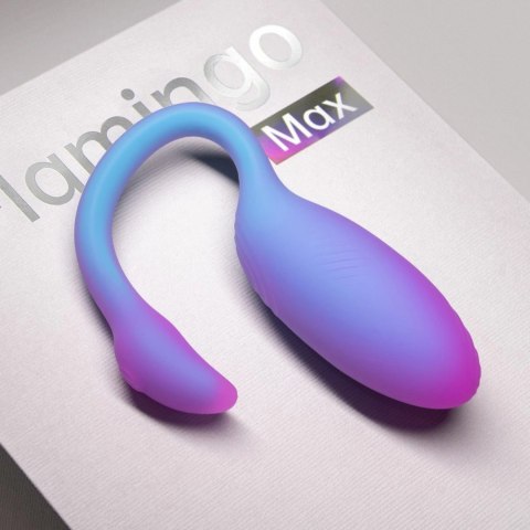 Magic Motion Magic Flamingo Max Blue - Inteligentne Jajko Wibrujące, Bluetooth