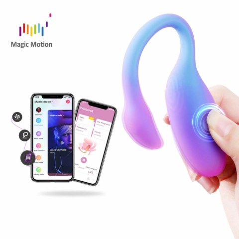 Magic Motion Magic Flamingo Max Blue - Inteligentne Jajko Wibrujące, Bluetooth