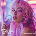 Magic Motion Magic Flamingo Max Blue - Inteligentne Jajko Wibrujące, Bluetooth