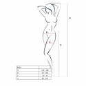 Passion S013 Bielizna Damska Koronkowe Bokserki Białe, Transparentne Detale One Size