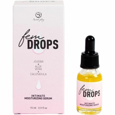 SecretPlay Fem Drops Serum nawilżające do pielęgnacji intymnej 15 ml