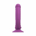 Teazers Double Vibrator Fioletowy z Przyssawką i Pilotem Bezprzewodowym
