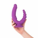 Teazers Double Vibrator Fioletowy z Przyssawką i Pilotem Bezprzewodowym