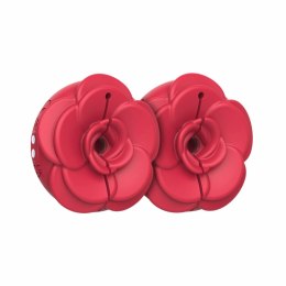 Teazers Klipsy Wibracyjne na Sutki 9 Trybow Czerwone USB Silikon