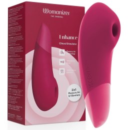 Womanizer Enhance Black-Purple - System 2w1 z technologią powietrzną i wibracjami