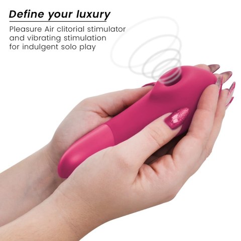 Womanizer Enhance Black-Purple - System 2w1 z technologią powietrzną i wibracjami