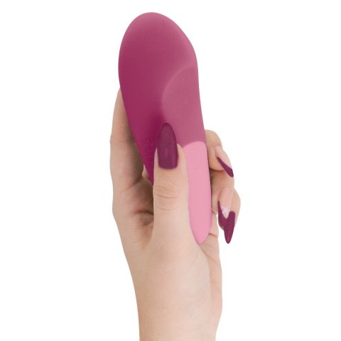 Womanizer Vibe Lay-On UltraWave Dusky Pink - cichy model wodoodporny