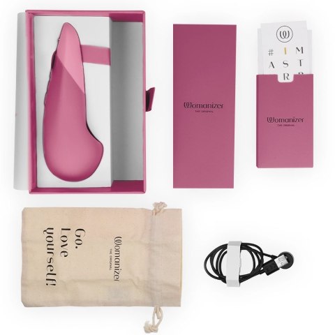 Womanizer Vibe Lay-On UltraWave Dusky Pink - cichy model wodoodporny