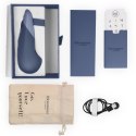 Womanizer Vibe Lay-On - cichy model wibrujący, ciemnoniebieski, IPX7