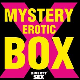 Diverty Sex Mystery Box 15x15 cm - Zestaw Gadżetow z Elementem Niespodzianki dla Kobiet