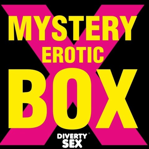 Diverty Sex Mystery Box 15x15 cm - Zestaw Gadżetow z Elementem Niespodzianki dla Kobiet