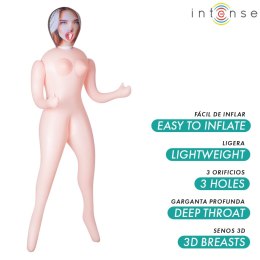 Intense Dolls Nicole - nadmuchiwana figura 145 cm z trzema strefami, PVC