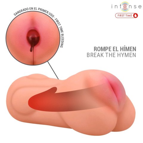Intense Sophie Model Virgin Anatomiczny System TPE Naturalny 15cm