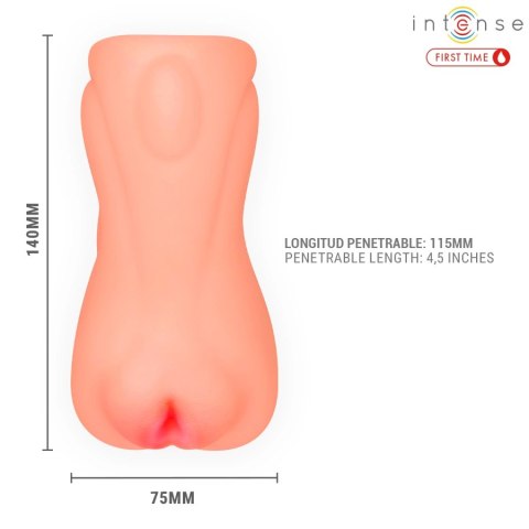 Intense Sophie Model Virgin Anatomiczny System TPE Naturalny 15cm