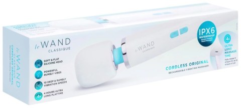 Le WAND Classique Cordless Rechargeable biały masażer bezprzewodowy