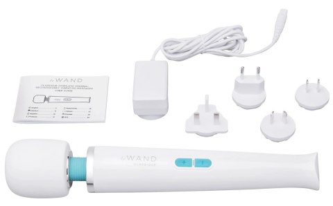 Le WAND Classique Cordless Rechargeable biały masażer bezprzewodowy