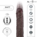 MR INTENSE Matt - Model z ruchem wertykalnym, pilot, silikon 22 cm szary
