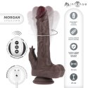 MR INTENSE Morgan - model dynamiczny z pilotem, silikonowy 23 cm, czarny