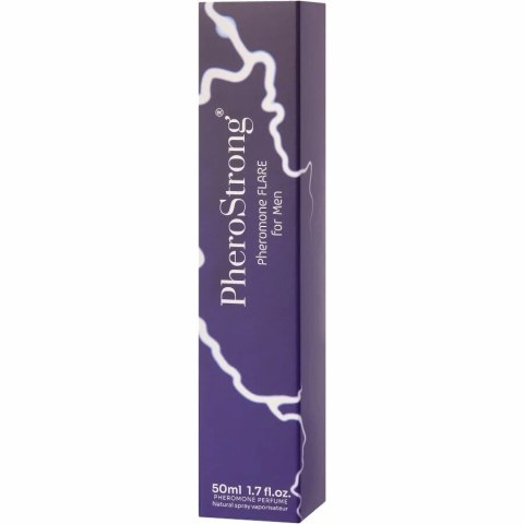 PheroStrong Flare for Men 50 ml - perfumy z nutą drewna i feromonami