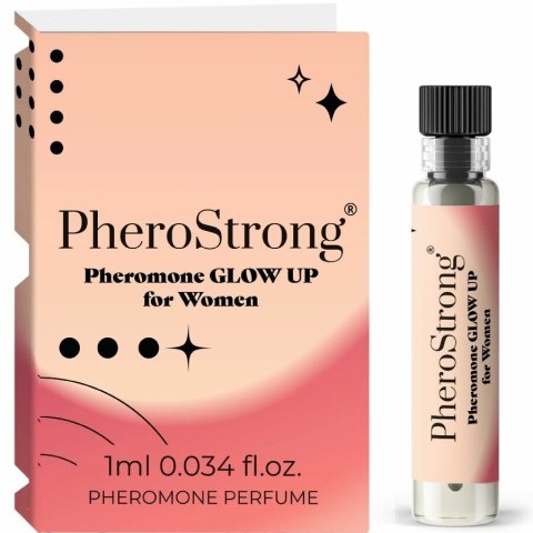 PheroStrong Glow Up for Women perfumy z feromonami 1 ml miniaturka