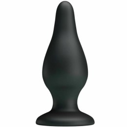 Pretty Love Ergonomiczna wtyczka silikonowa 15,4 cm z przyssawką czarna