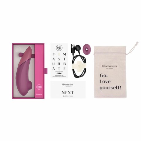 Womanizer Next Dusty Pink - zaawansowana maszyna intymna z systemem Air Pulse
