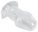 ANOS Tunnel Plug Transparent - anatomiczny korek z otworem 10,2 cm