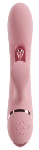 Beau coeur AVENOR G-Spot Rabbit silikonowy, 3 silniki, metalowy element