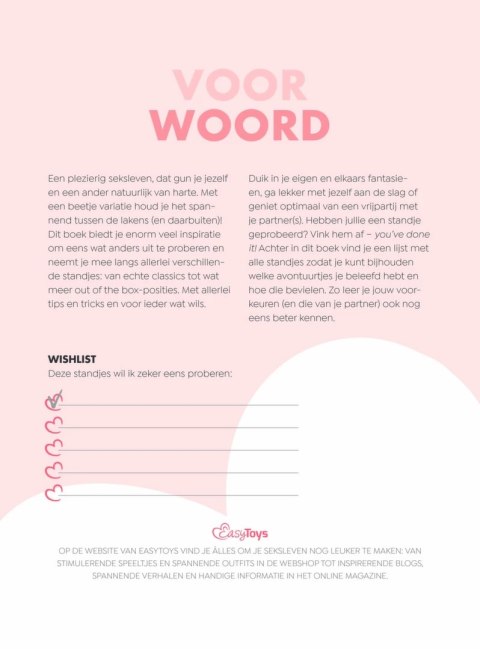Boekenkast Kamasutra Bucketlist - Inspirująca książka pozycji, 192 strony