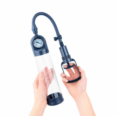 Boners System Pro z 3 adapterami silikonowymi - przezroczysty cylinder