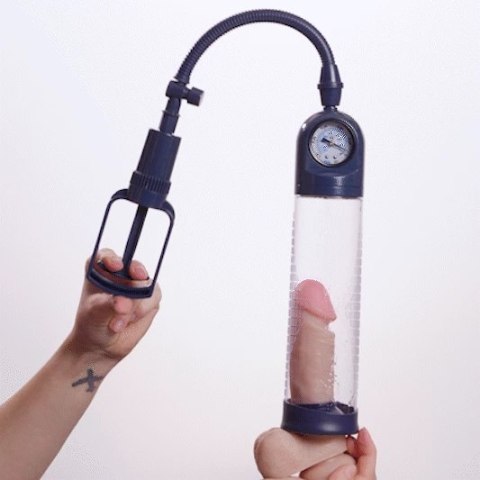 Boners System Pro z 3 adapterami silikonowymi - przezroczysty cylinder
